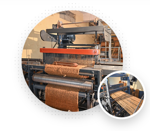 Coir Geo Textile Machines / Coir Loom Plants Manufacturer
